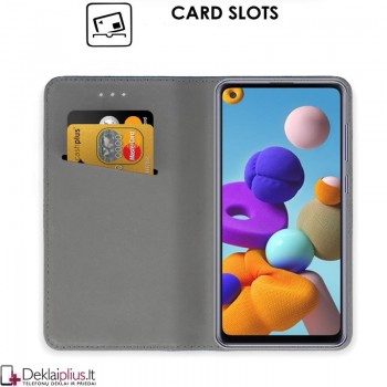 Telone smart magnet atverčiamas dėklas - auksinės spalvos (A21S) Telone smart magnet atverčiamas dėklas - auksinės spalvos (A21S)